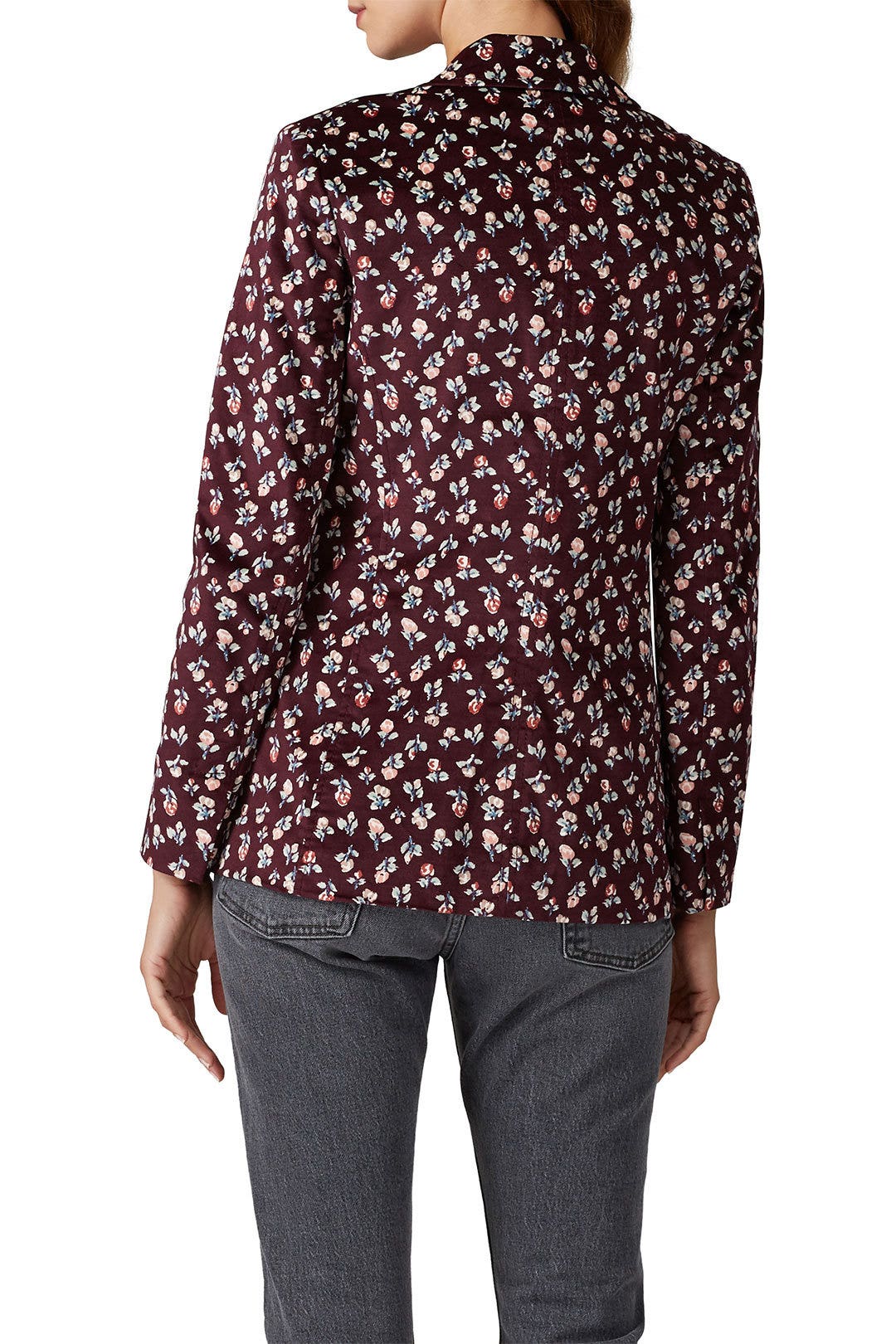 Cherise Velvet Blazer by La Vie Rebecca Taylor 2