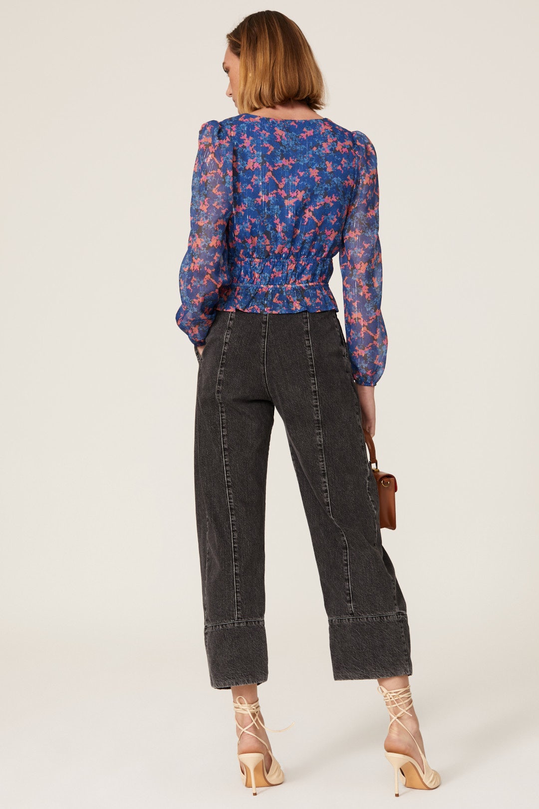 Deep V Tie Front Top by Louna 2