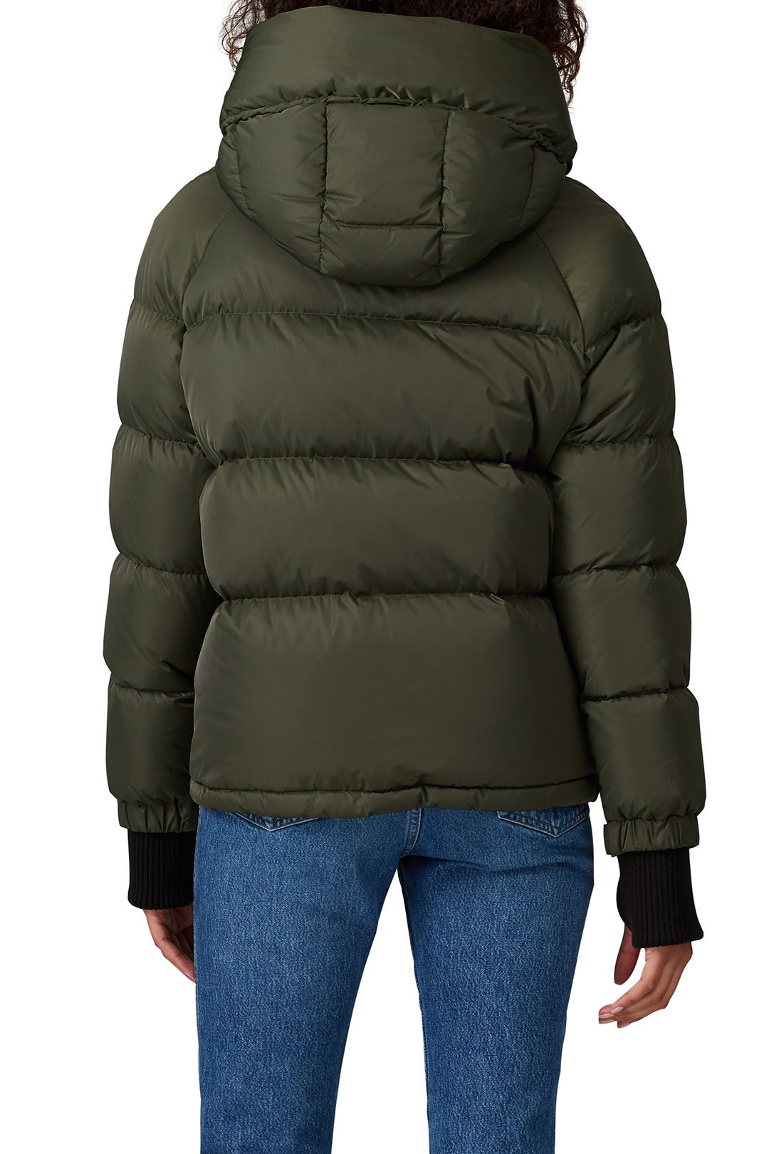 Green Sylivana Puffer Coat by SOIA & KYO 2