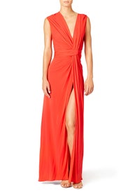 Side Plunge Gown by Vionnet