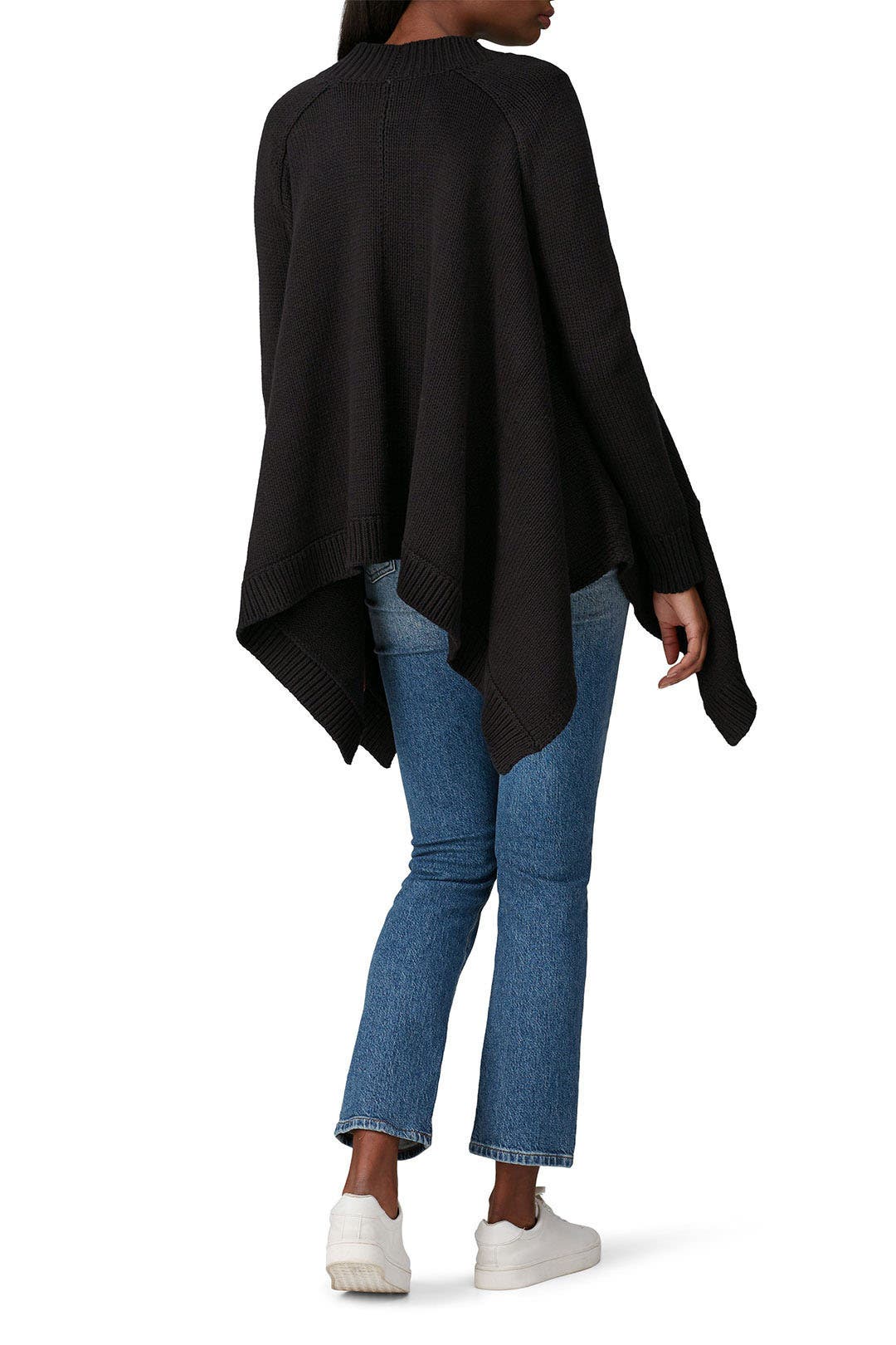 Black Drape Cardigan by KF/KaufmanFranco x RTR | Rent the Runway