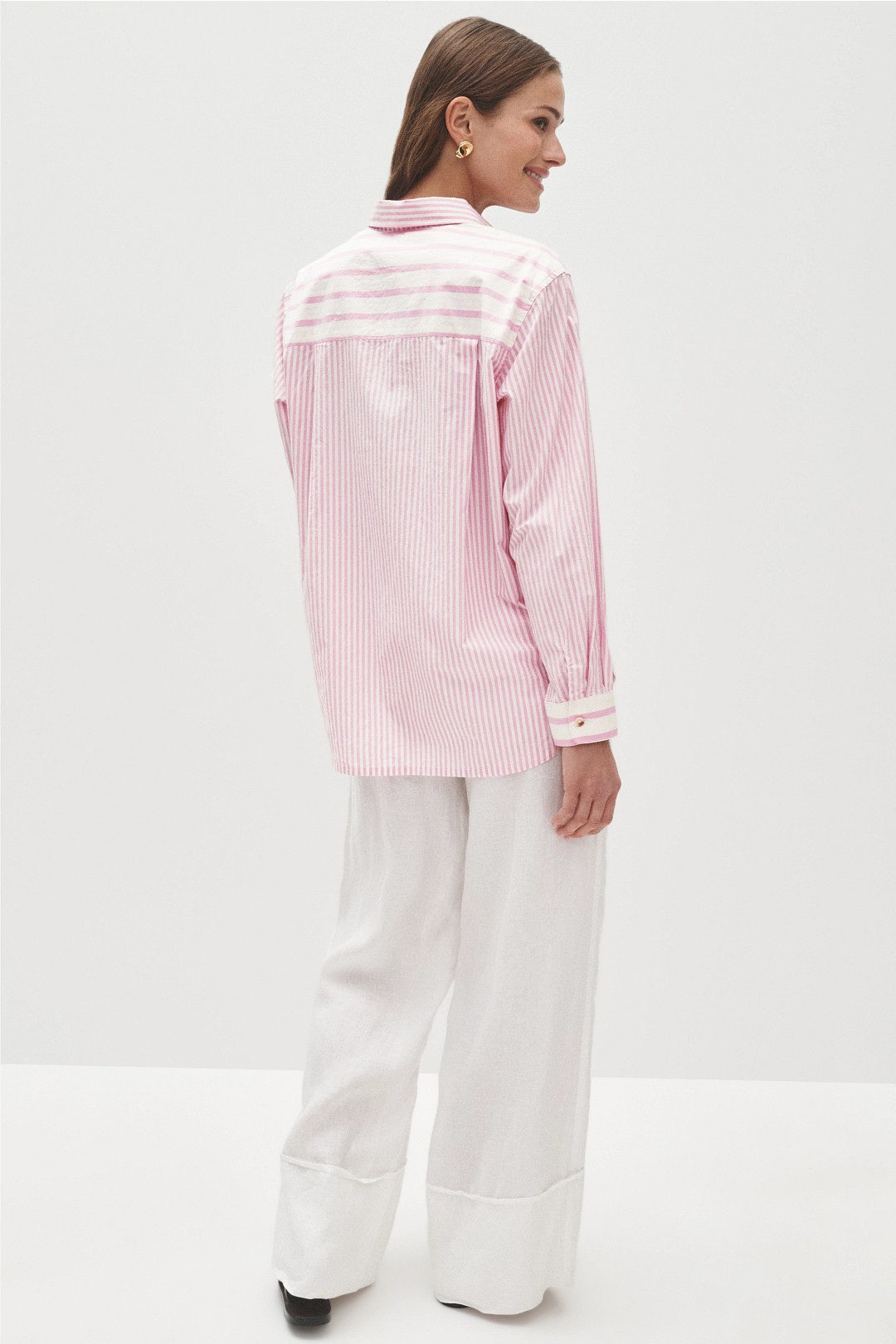 Jane Relaxed Shirt in Cali Poplin by Marine Layer 2