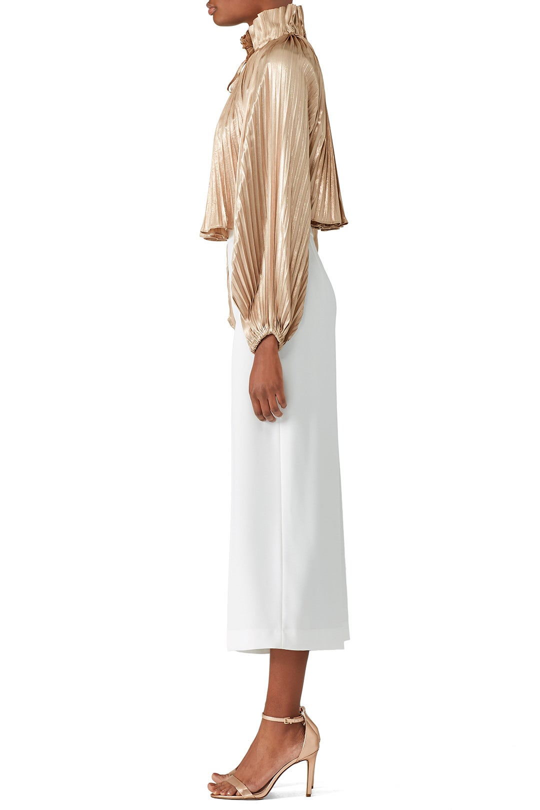 Foil Pleated Top by Opening Ceremony 1