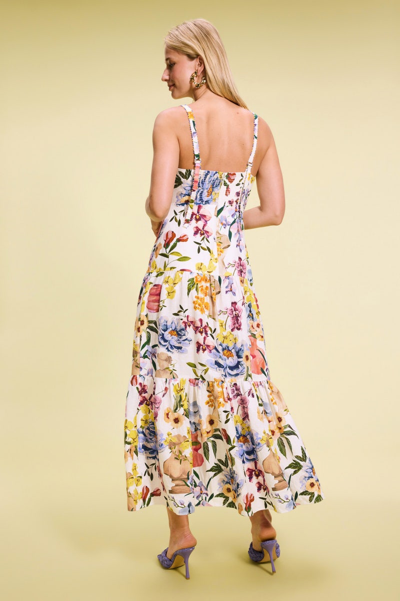 Greek Garden Maxi Dress by FARM Rio - Photo 2