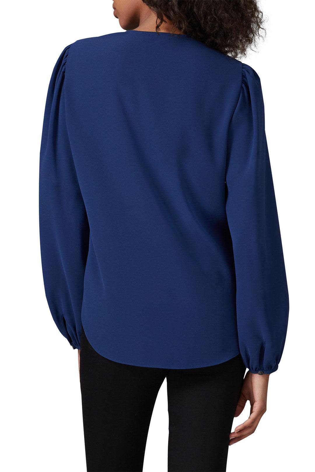 Blue Button Up Blouse by Fifteen Twenty 2