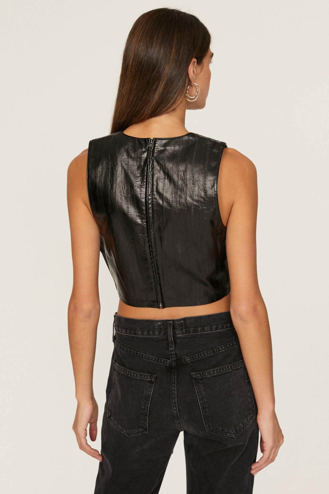 Better Than Leather Top by GOOD AMERICAN 2