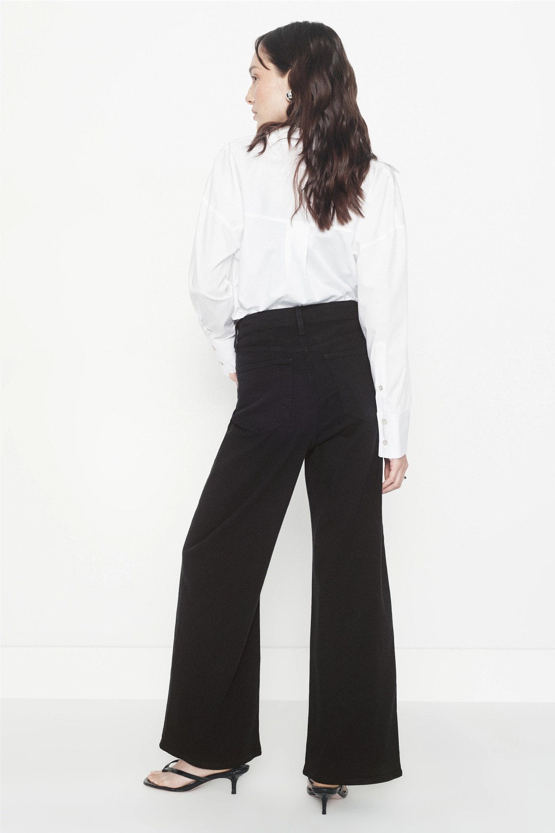 Petite Black Mia Wide Leg Jeans by Joe's Jeans 2