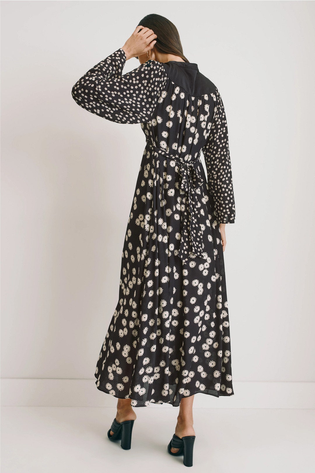 Anela Tie Neck Dress by Rixo 2