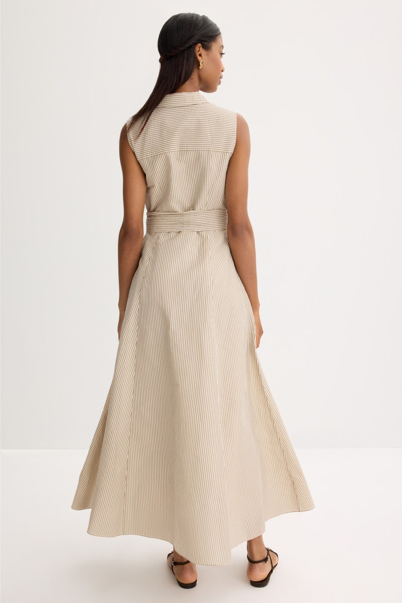 Sleeveless Midi Shirt Dress by Ted Baker London - Photo 2
