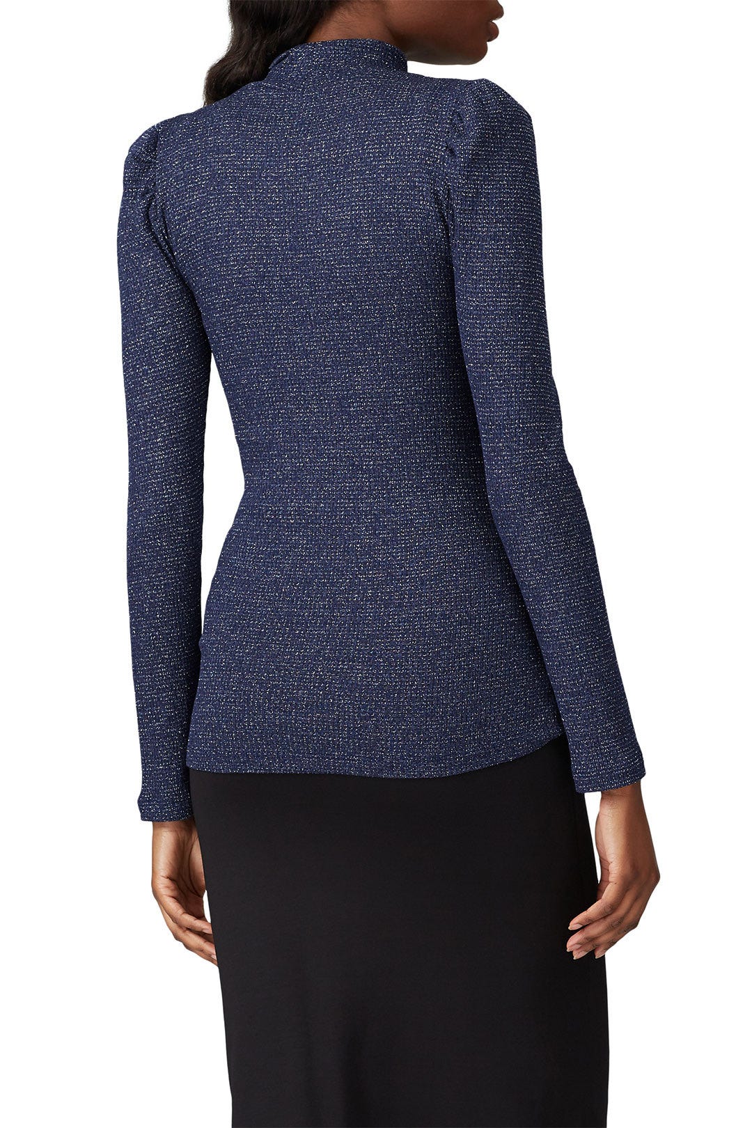 Metallic Rib Ada Maternity Sweater by Rachel Pally 1