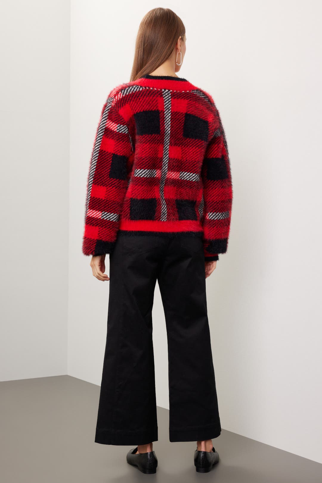 Plaid Cardigan Sweater by English Factory | Rent the Runway
