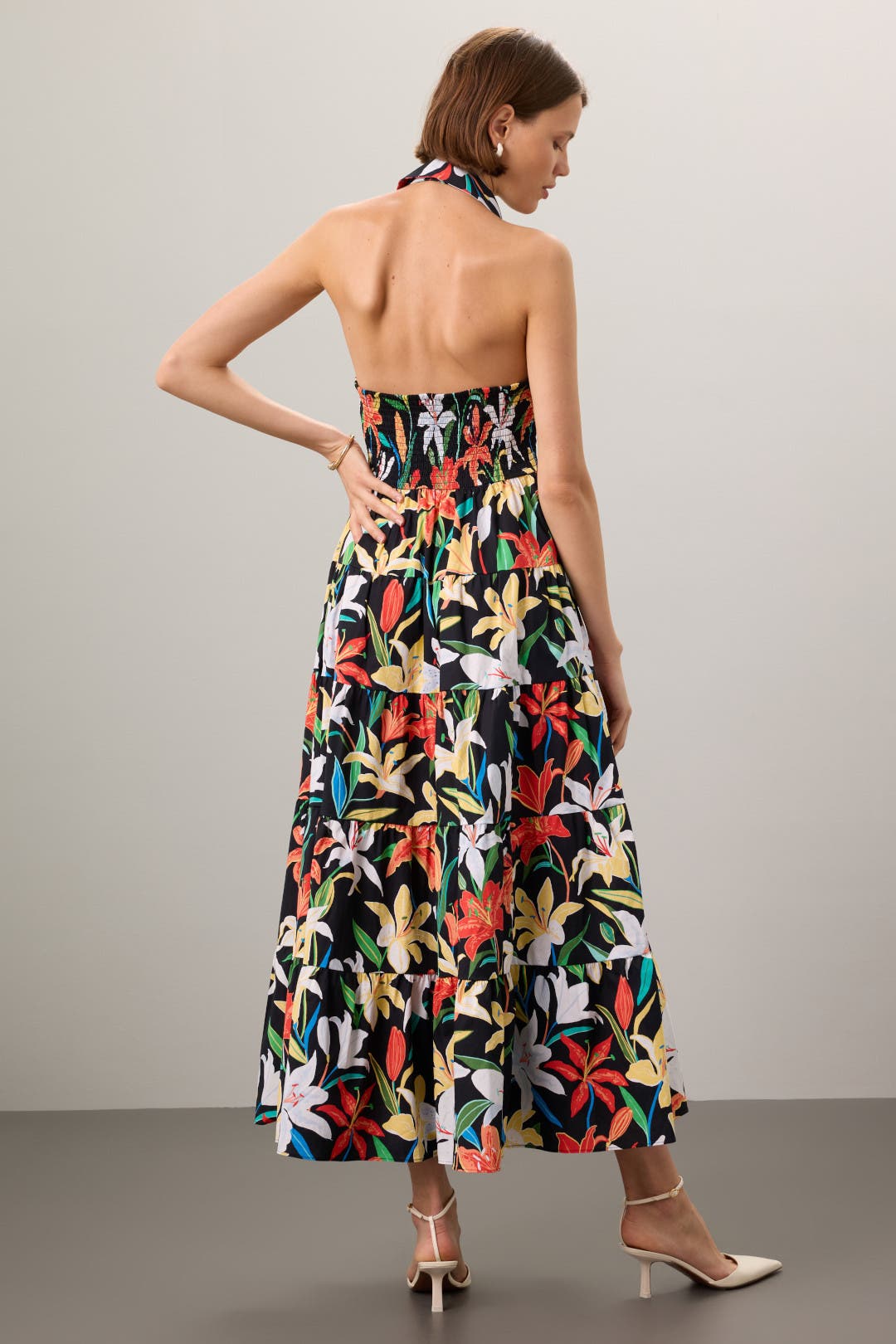 Summer Lilies Halter Dress by kate spade new york | Rent the