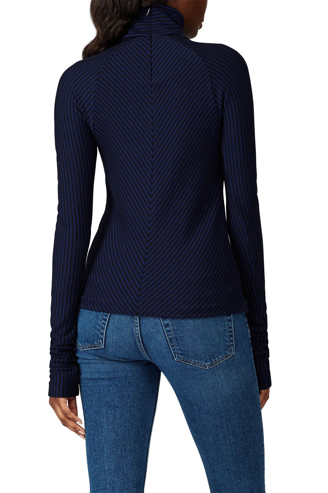 Chevron Striped Turtleneck by Haider Ackermann 2