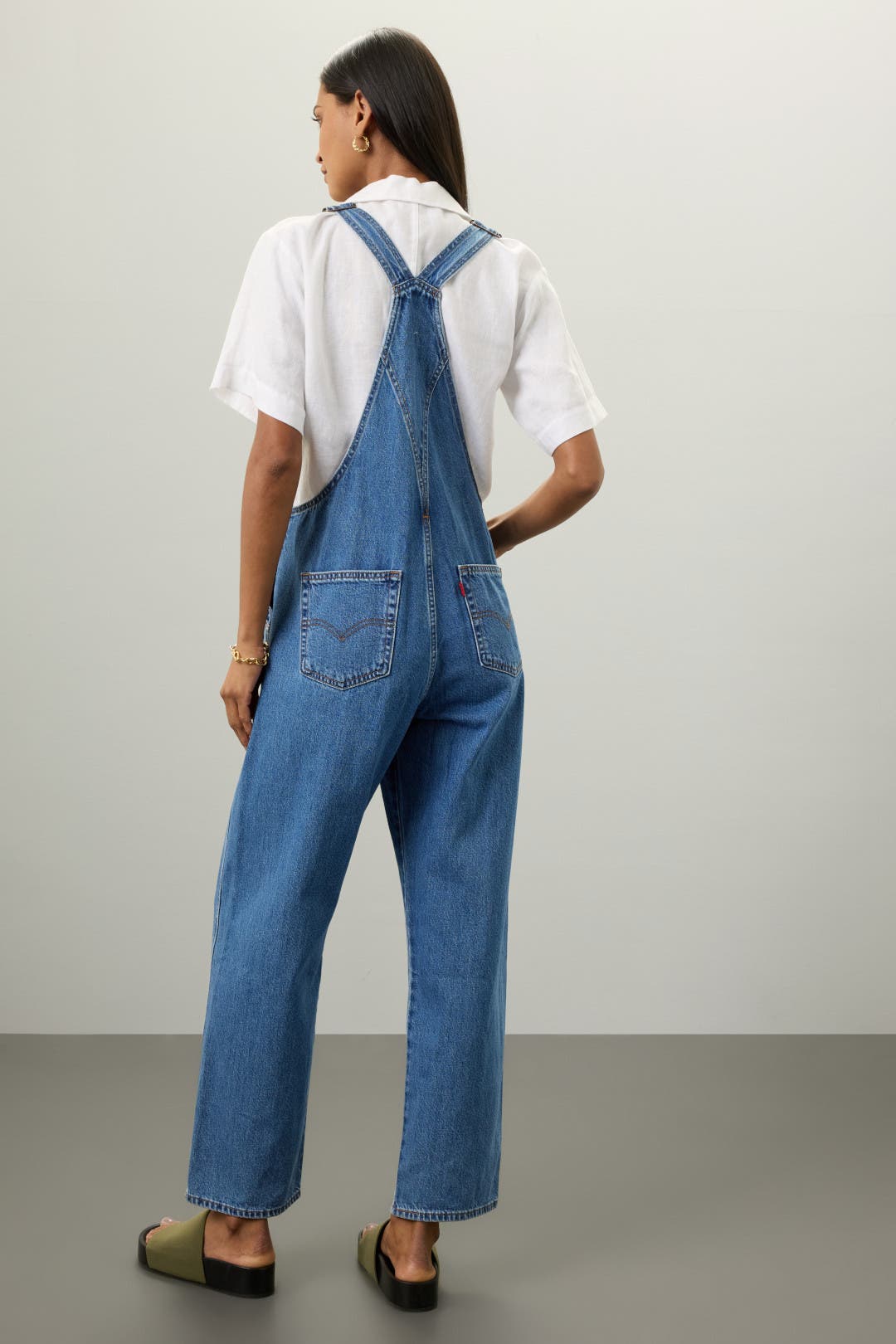 LEVI’S DAD VINTAGE OVERALLオーバーオール Vintage Women's Overalls - Dark Wash | Levi's® US