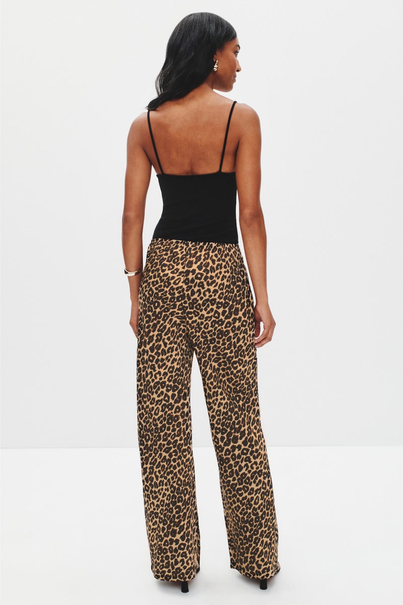 Gale Satin Mid Rise Bias Pant by Reformation - Photo 2