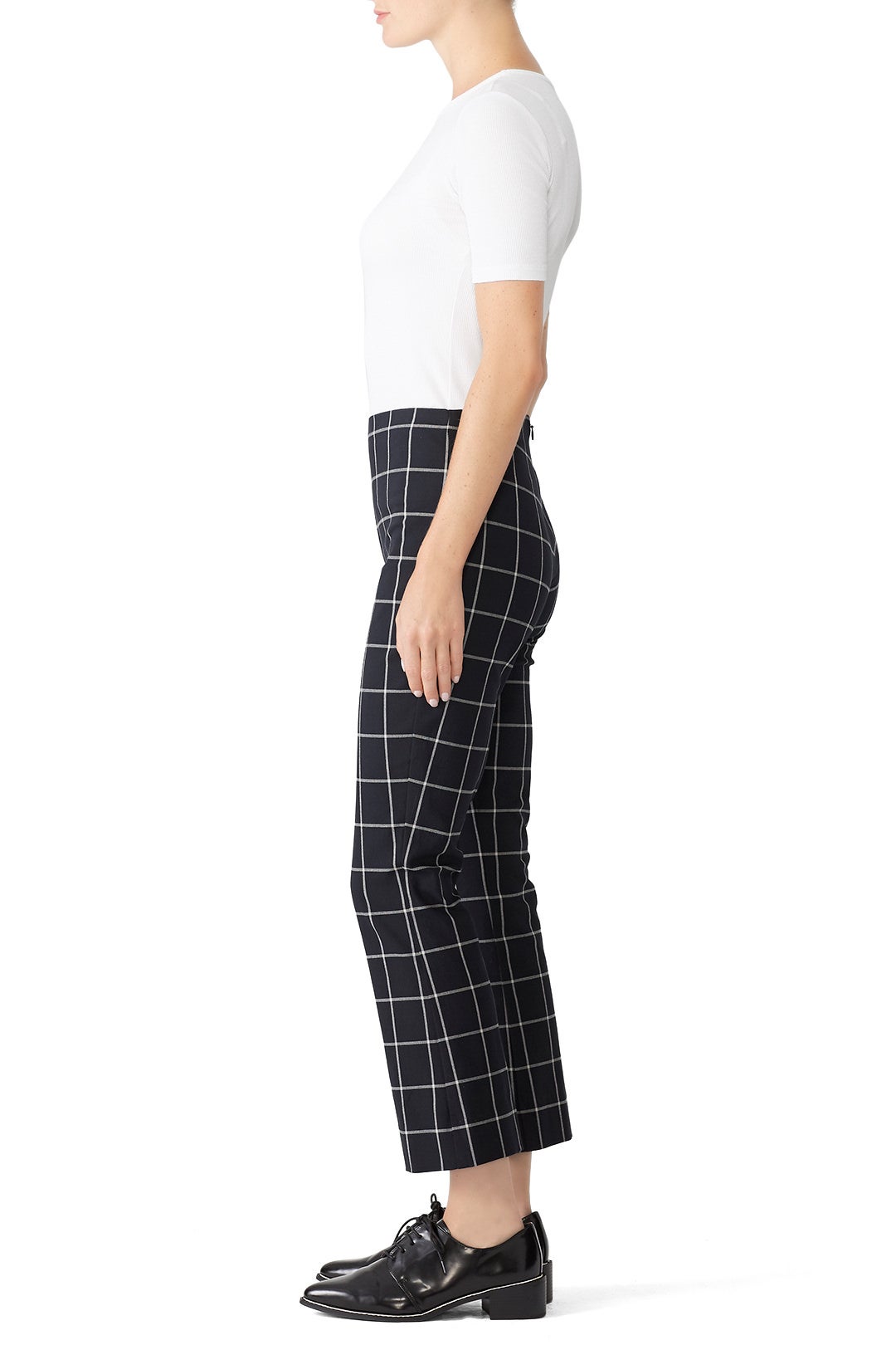 Plaid Potemkin Cropped Pants by Bailey 44 2