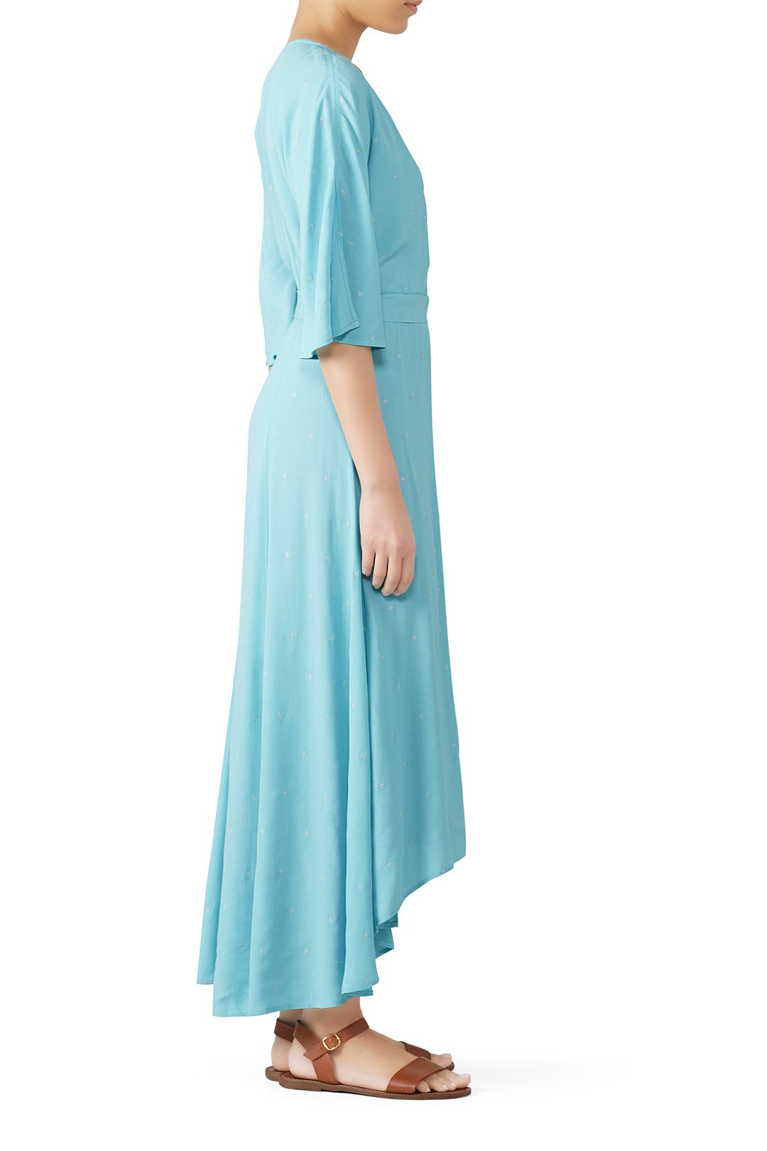 Blue Georgia Midi Dress by Charli 2