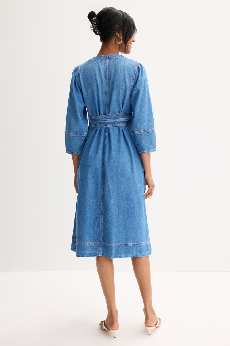 Denim Carolina Dress by HATCH - Photo 2