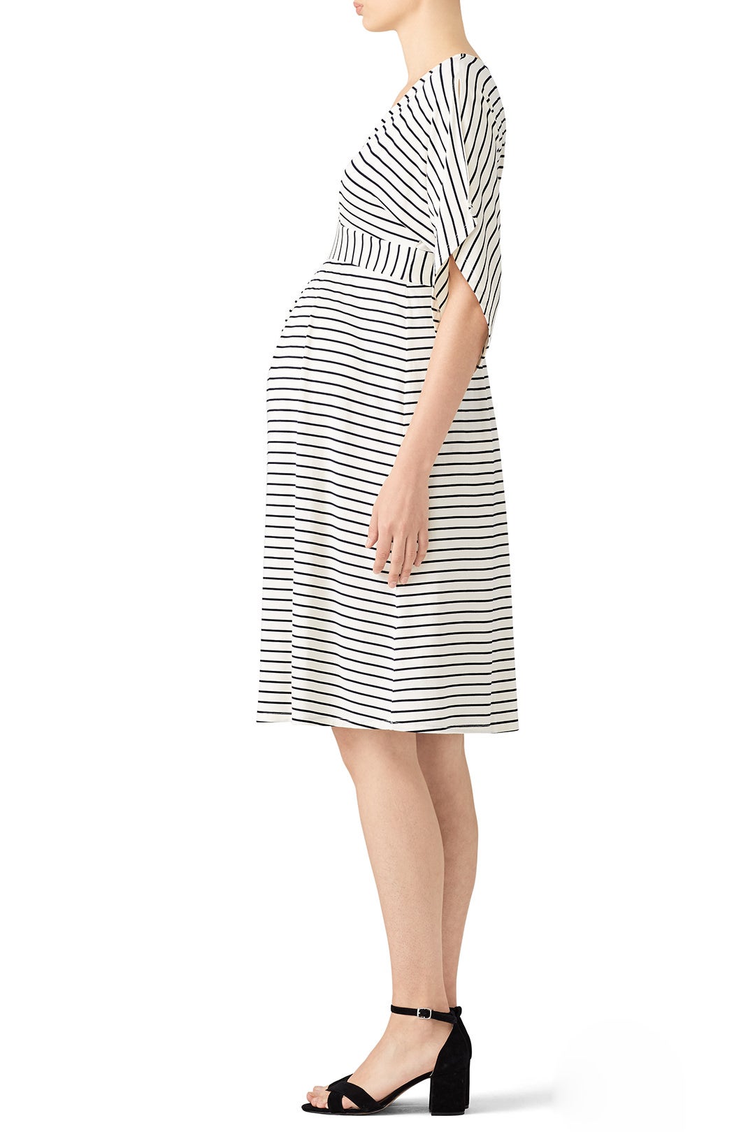 Ivory Kimono Maternity Dress by Ingrid & Isabel 2