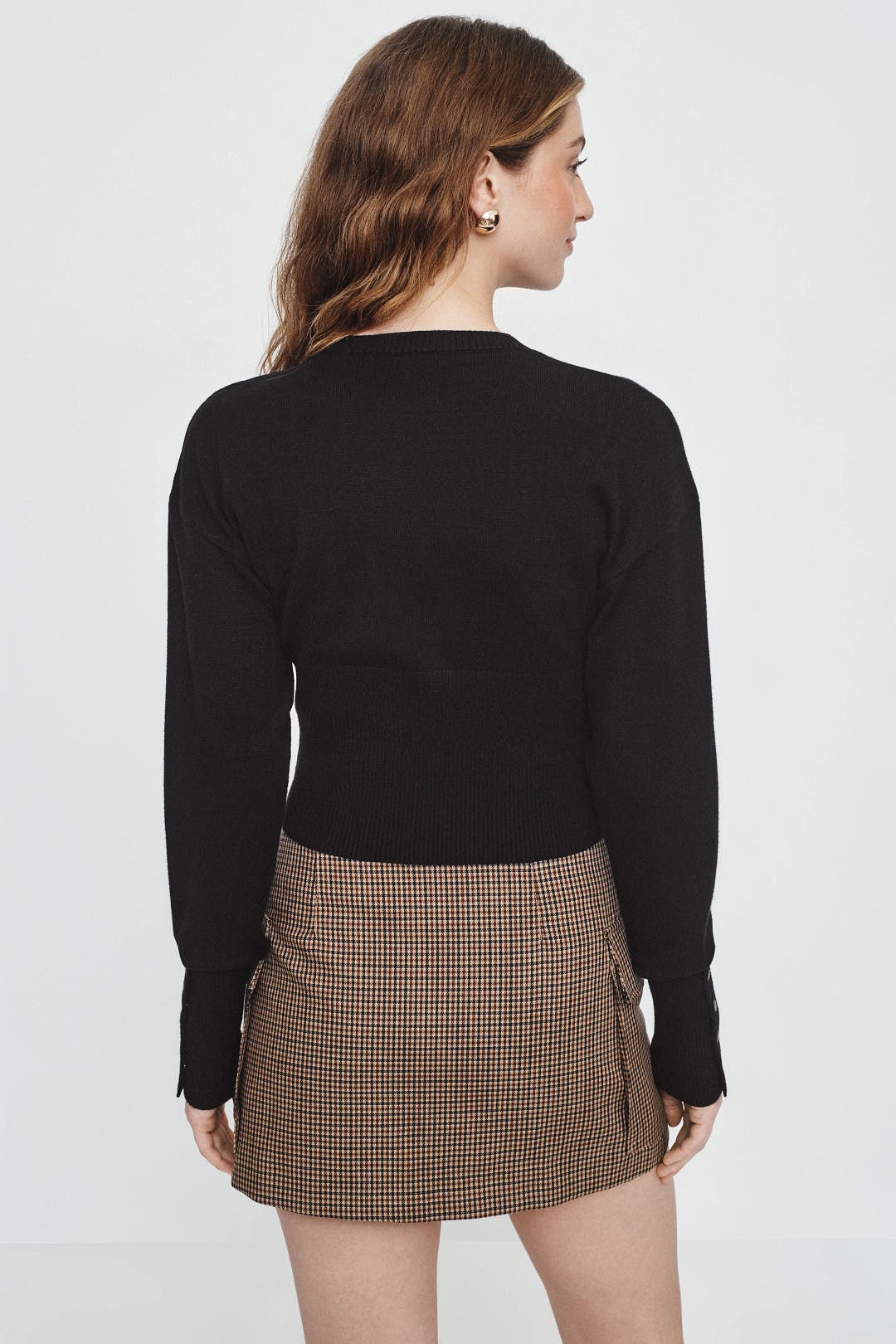 Black Head In The Clouds Cardigan by Lioness | Rent the Runway
