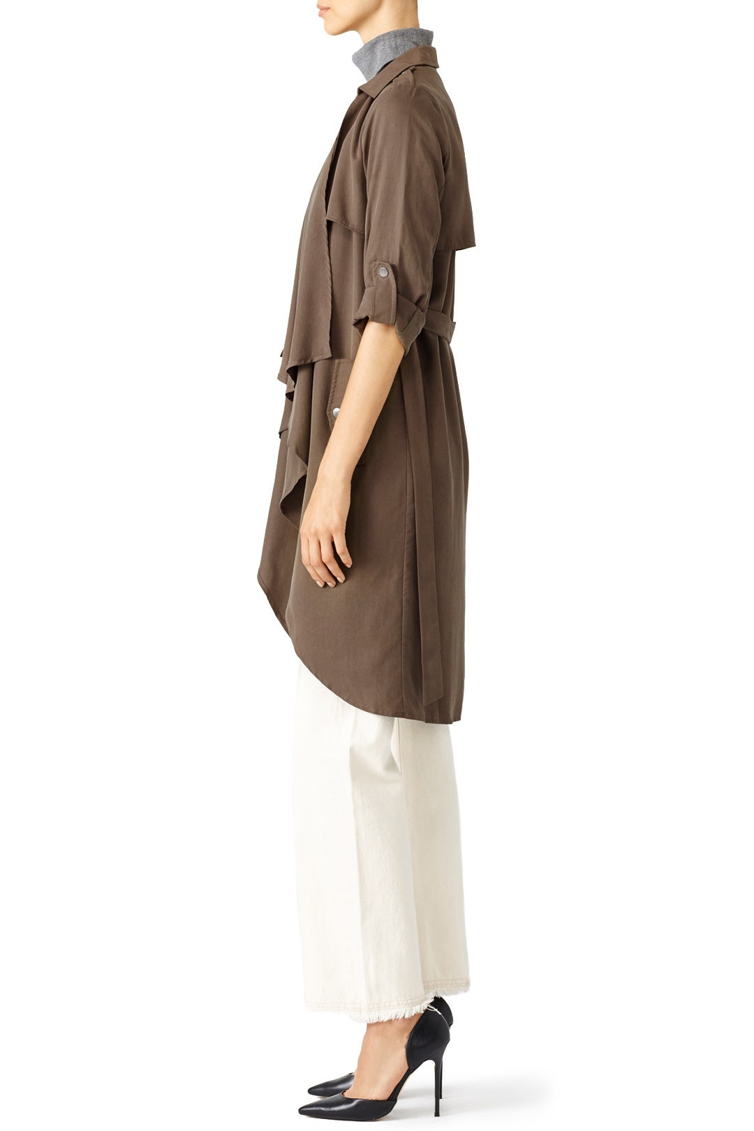 Brown Morning View Jacket by Lovers + Friends 1