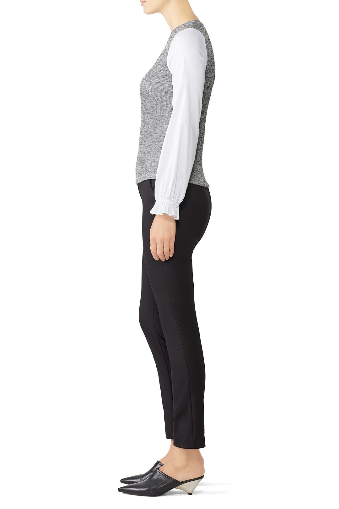 Two Tone Knit Top by Slate & Willow 1