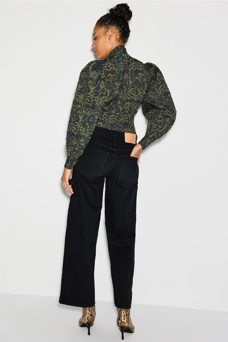 Giorgia Silk Neck Tie Blouse by Ulla Johnson - Photo 2