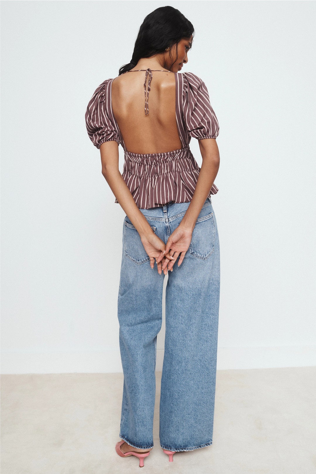 Jeanette Peplum Blouse by PINKO 1