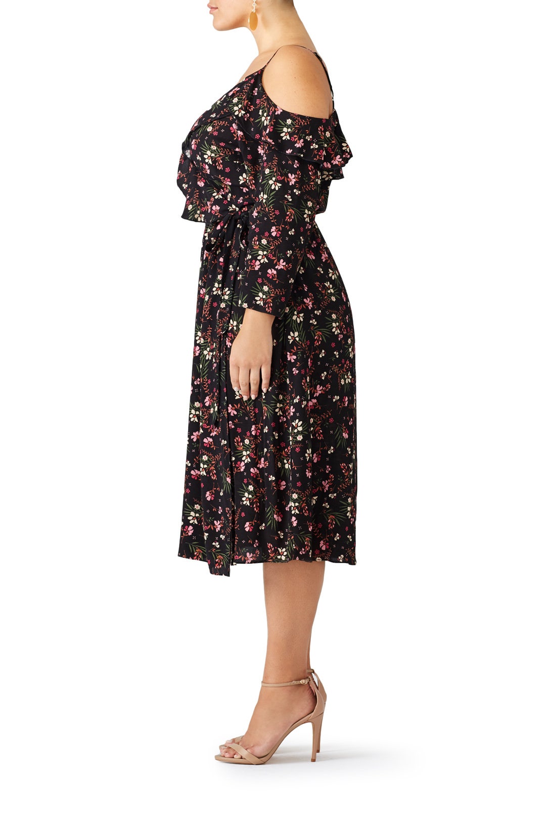 Pretty Floral Dress by City Chic 2