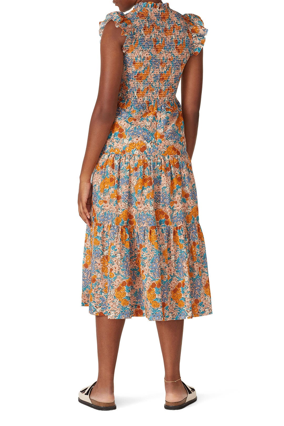 Biarritz Smocked Midi Dress by Sea New York 2