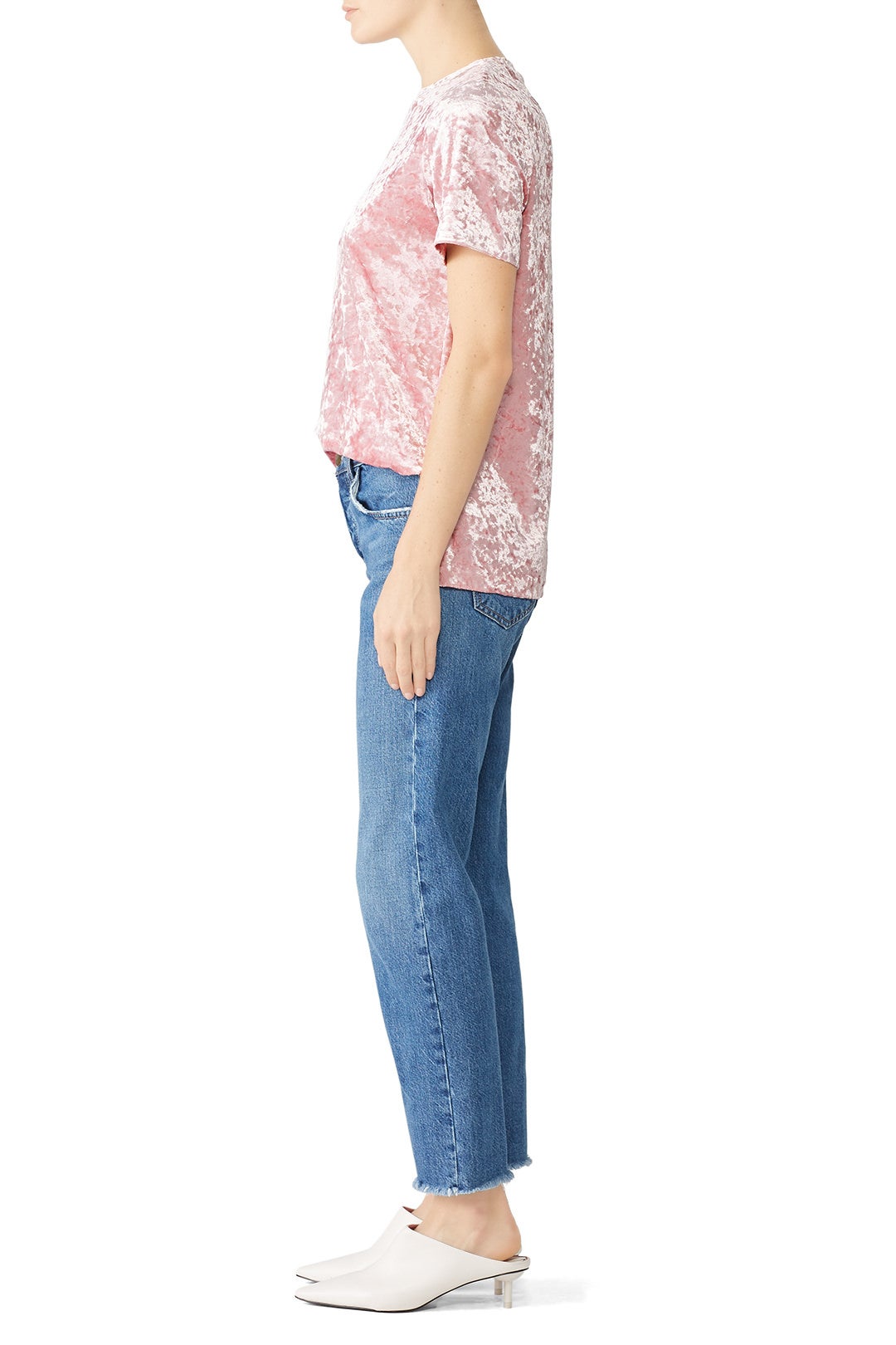Rose Quartz Velvet Top by Slate & Willow 1