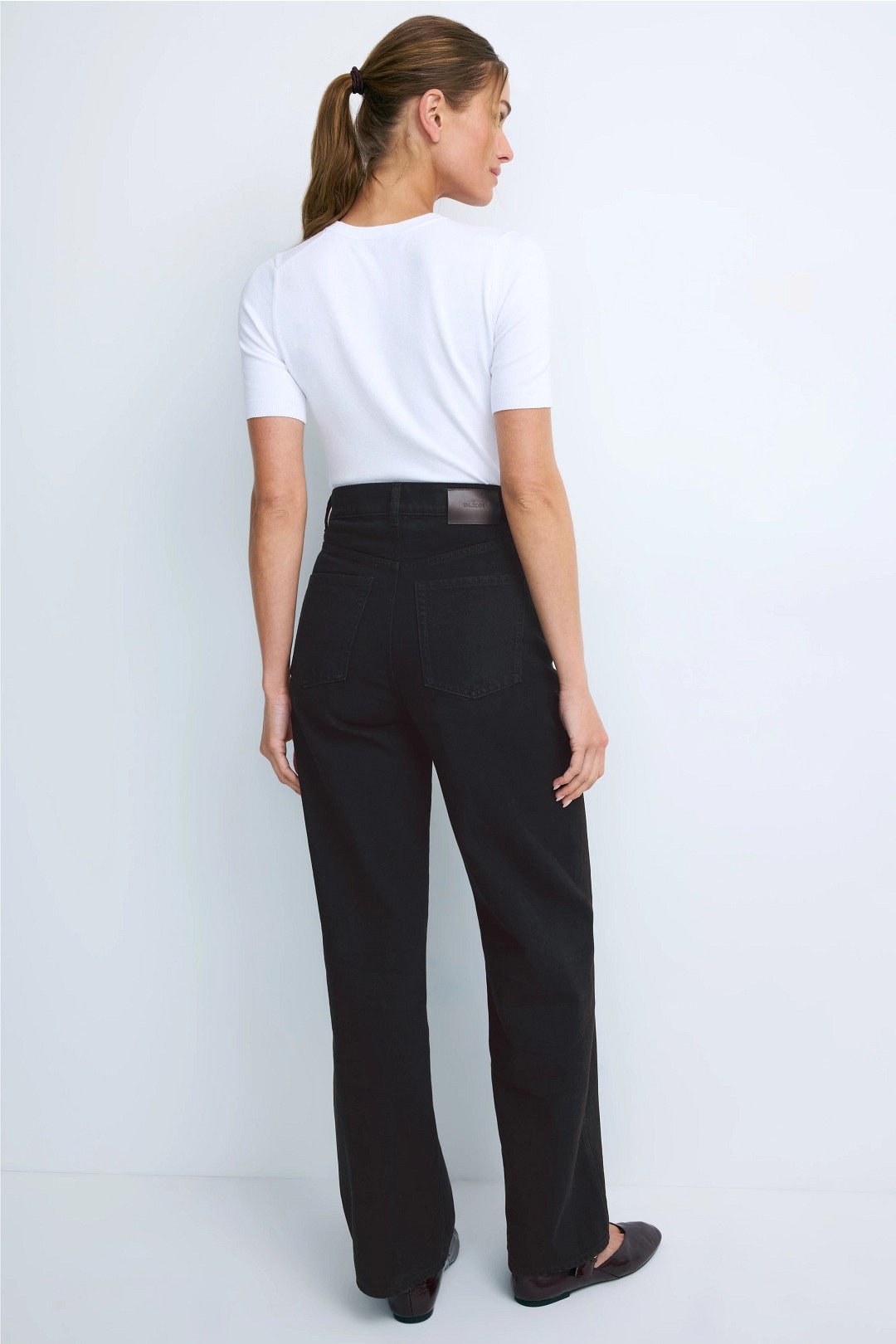 Black Taylor Relaxed Barrel Jeans by DL1961 2