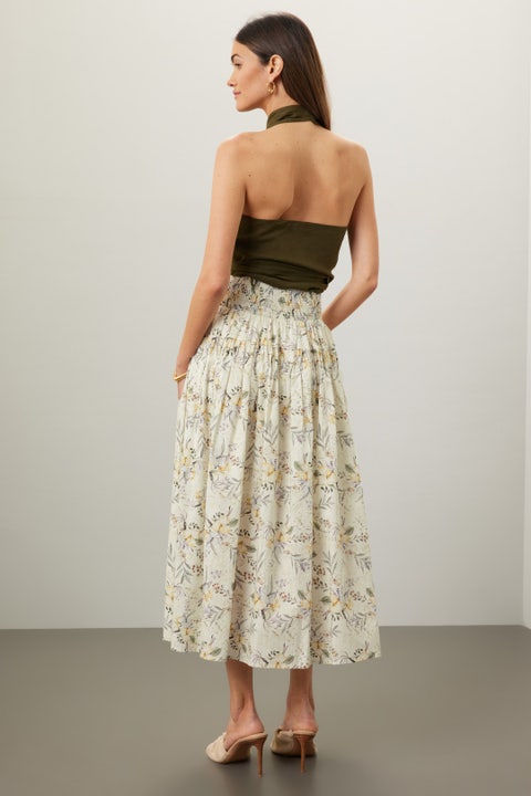 En Saison Abigail Midi Slip Skirt