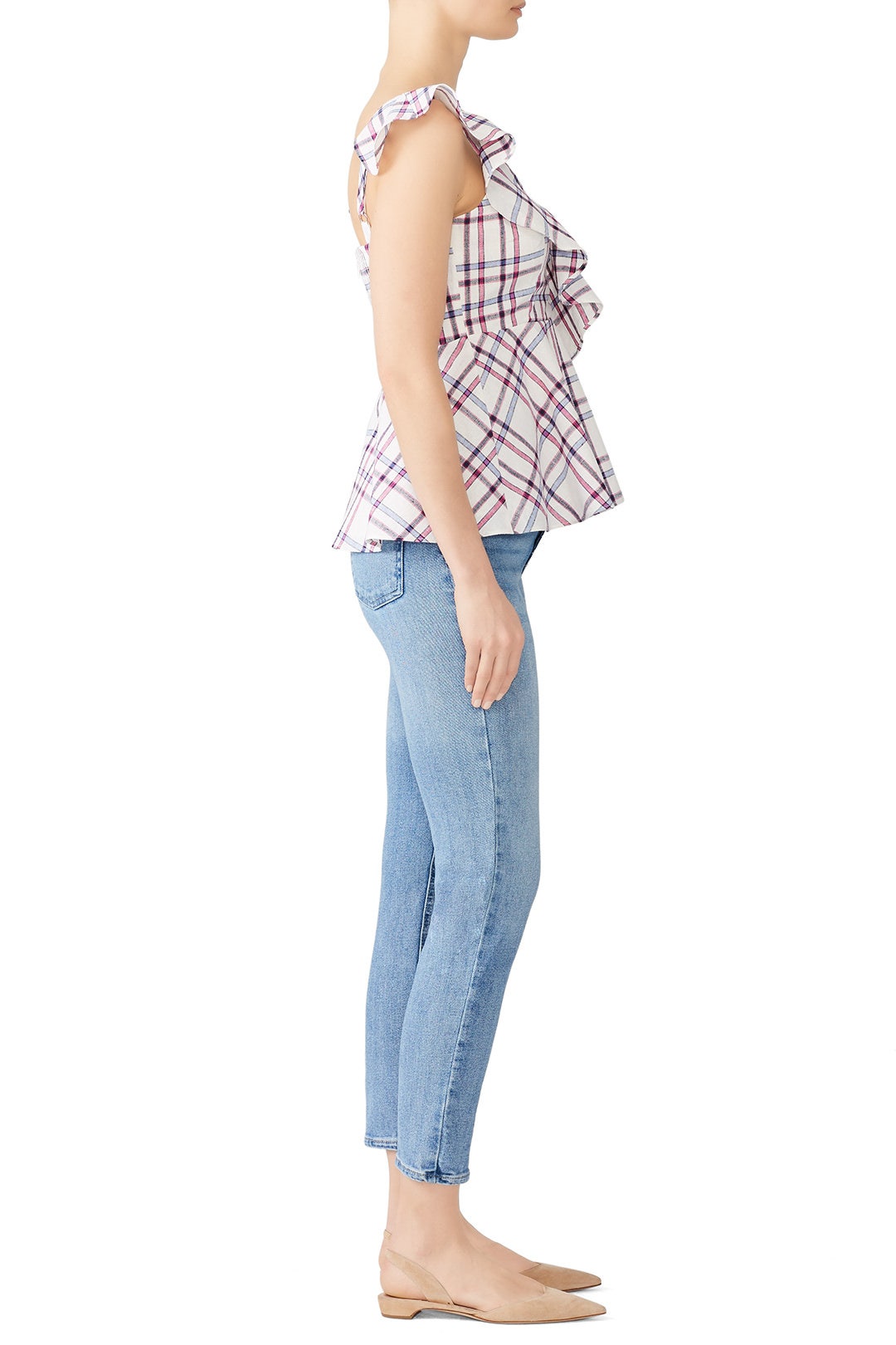 Plaid Maria Top by Parker 2