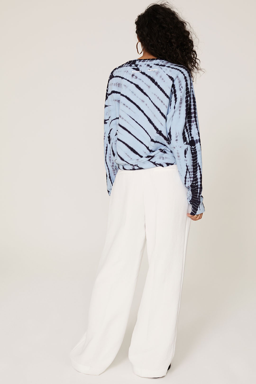 Raglan Tie Dye Sweatshirt by Proenza Schouler White Label 2