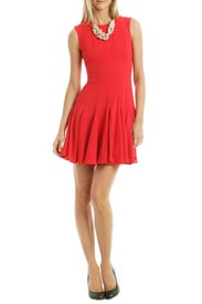 Kalyn Godet Dress by BCBGMAXAZRIA