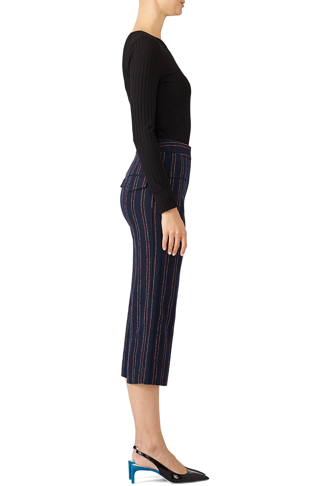Porter Stripe Pants by Carven 1