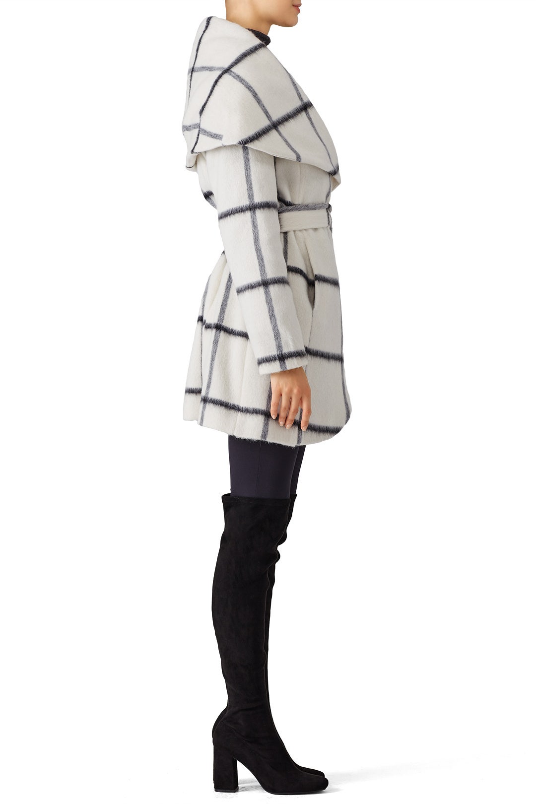 White Sammy Coat by Waverly Grey 2