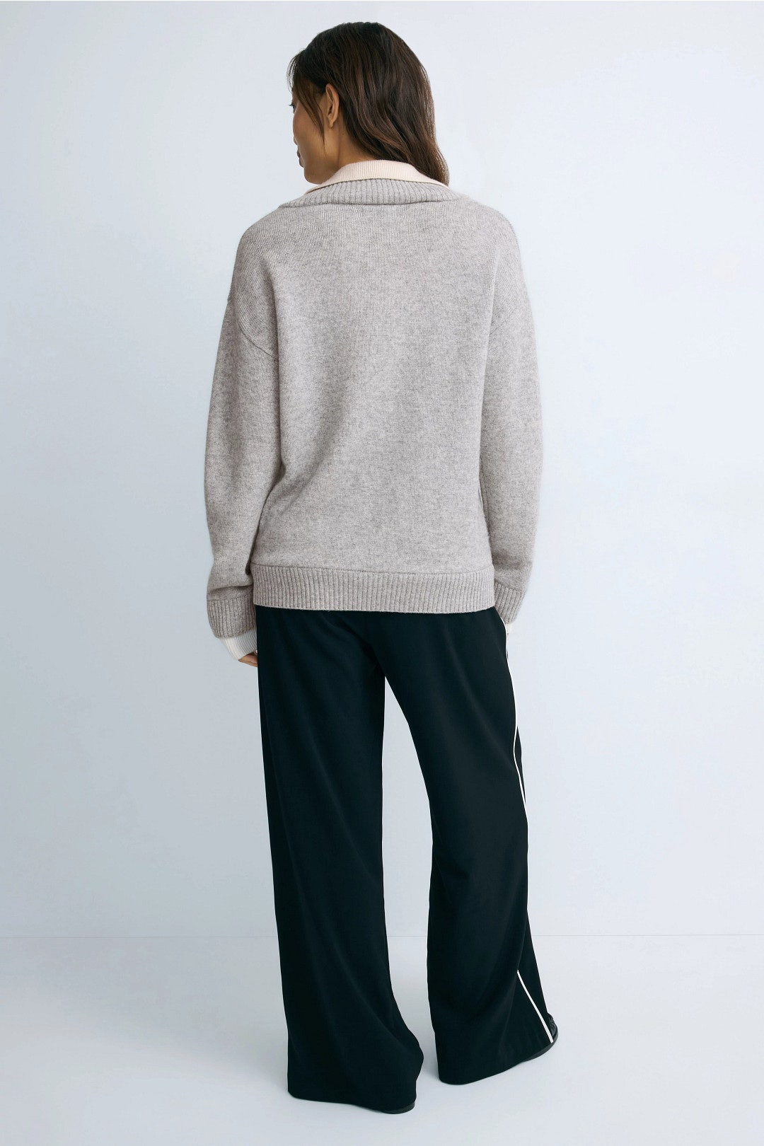 Premium Cashmino Layered Polo by NAADAM 2