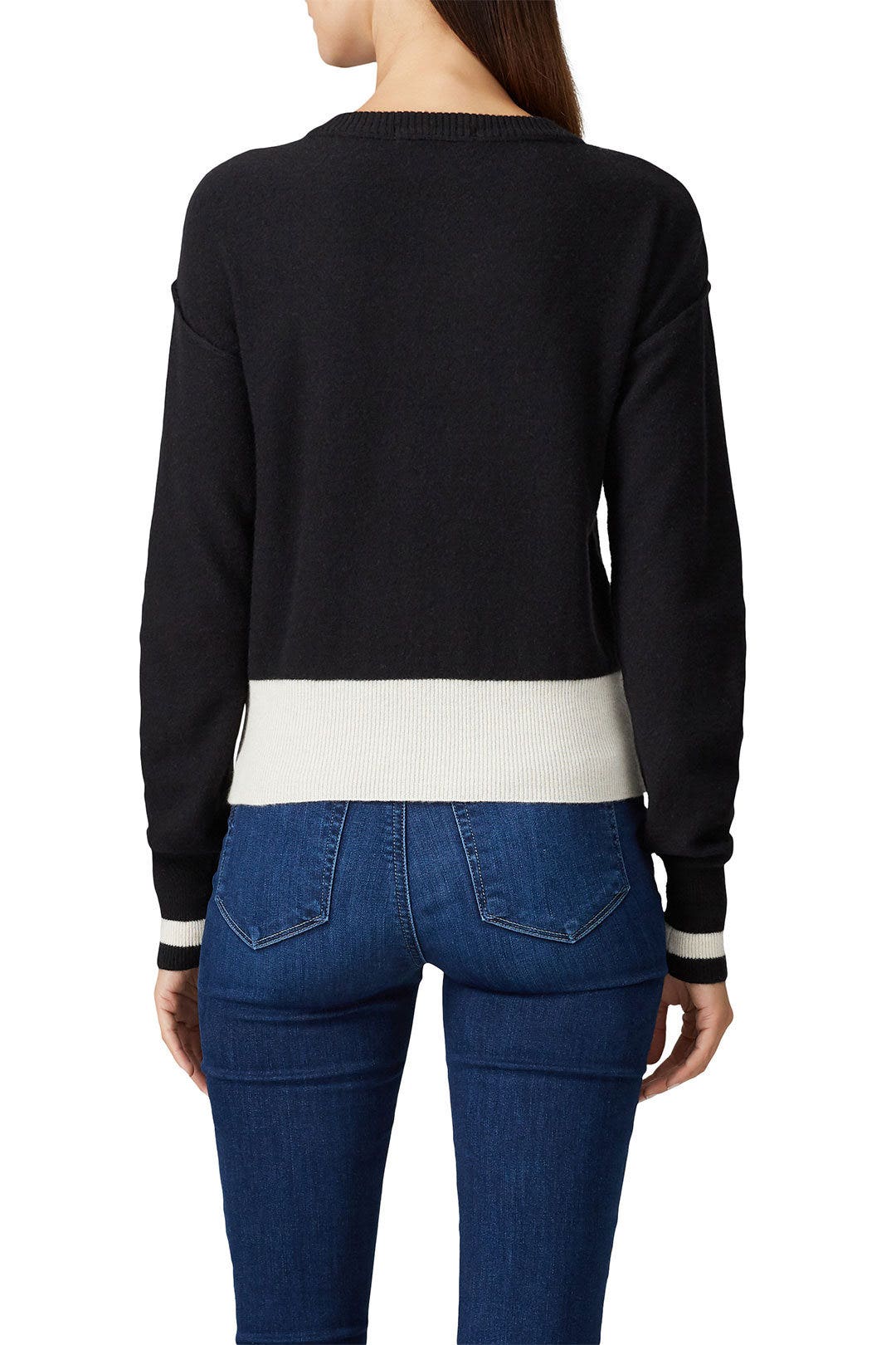 Black Bow Sweater by Sweet Baby Jamie 2