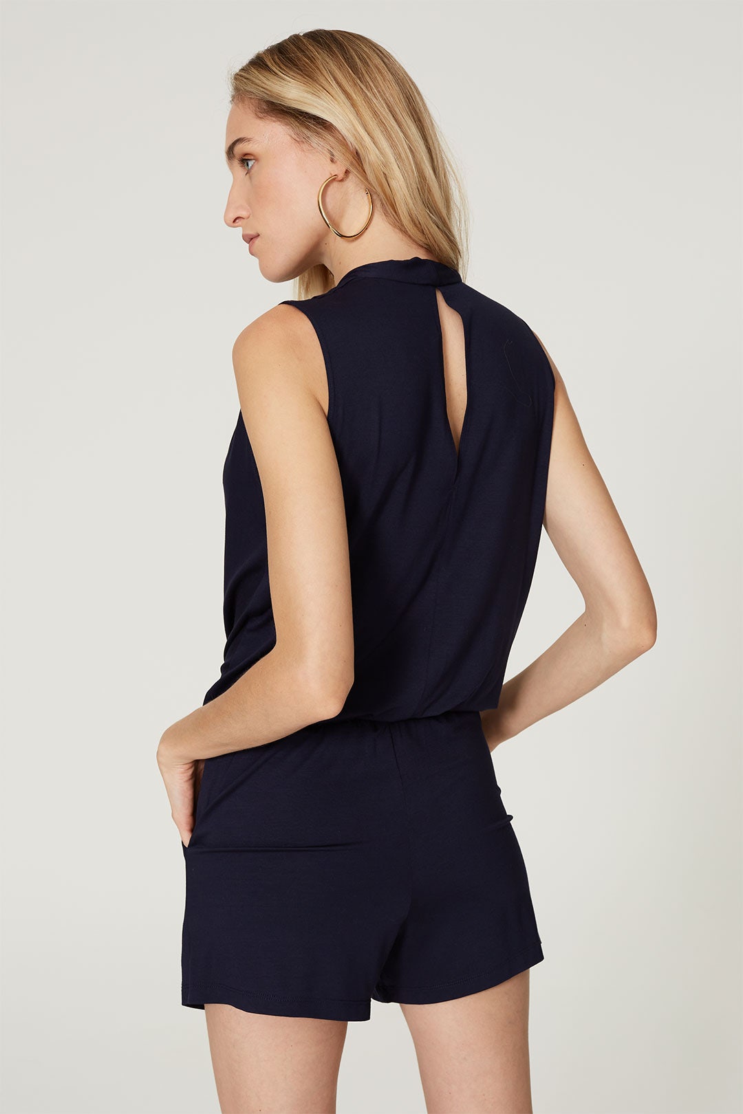 Blue Giselle Romper by Trina Turk 2