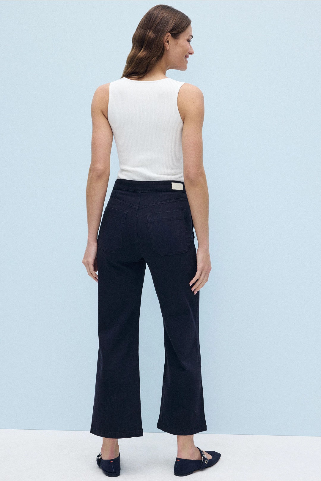 Karmine Refined Wide Leg Pants by DL1961 1