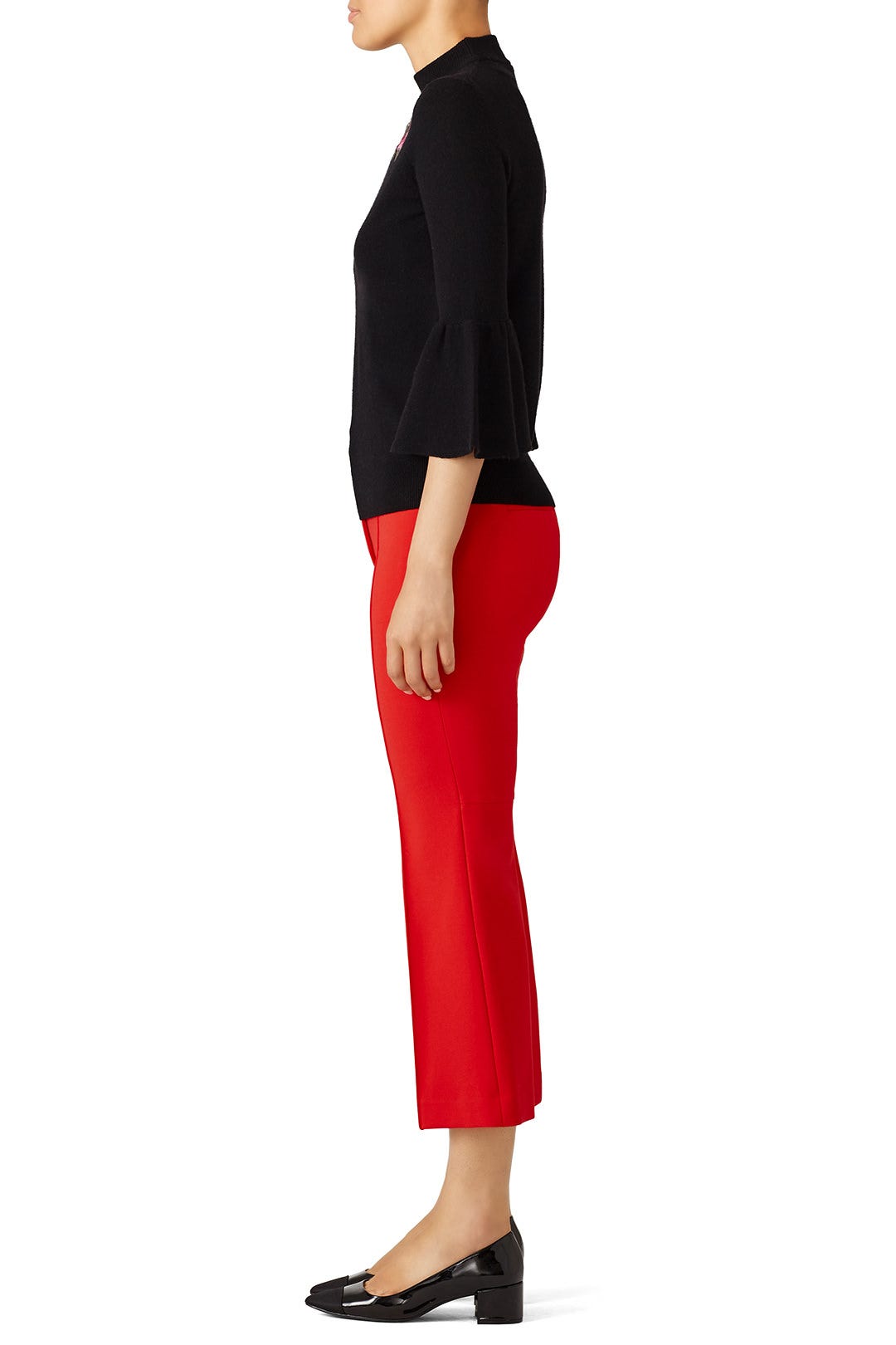 Black Blossom Sweater by kate spade new york 1