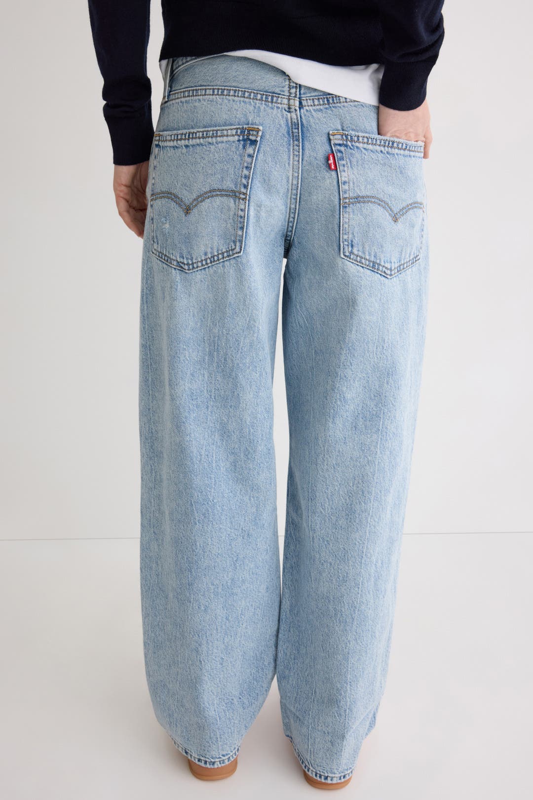 Light Wash Baggy Dad Jeans by Levi's | Rent the Runway