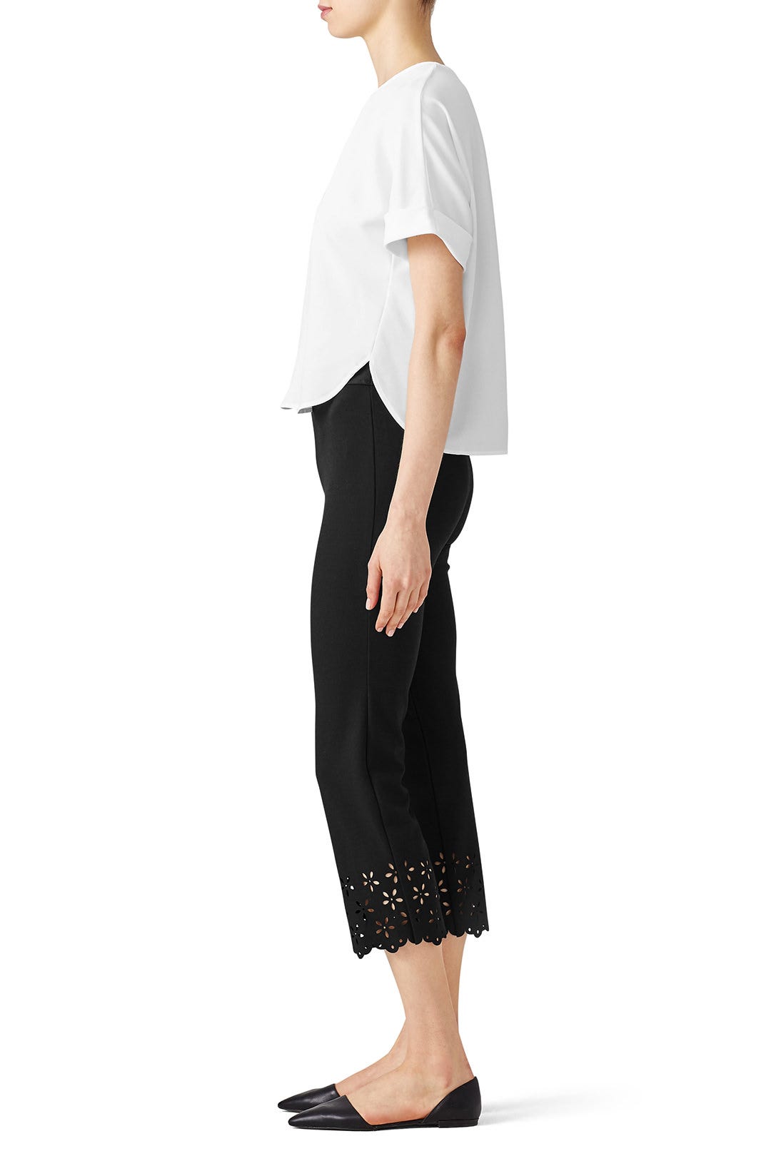 Eyelet Pernnial Pants by Bailey 44 1