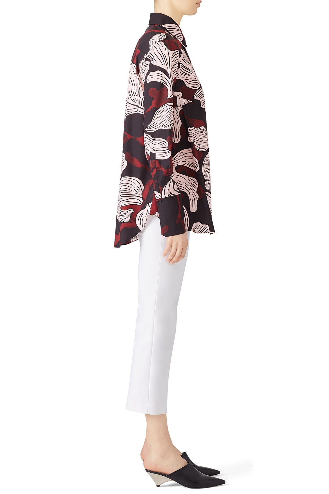 Vino Shirt Collar Blouse by Fuzzi 1