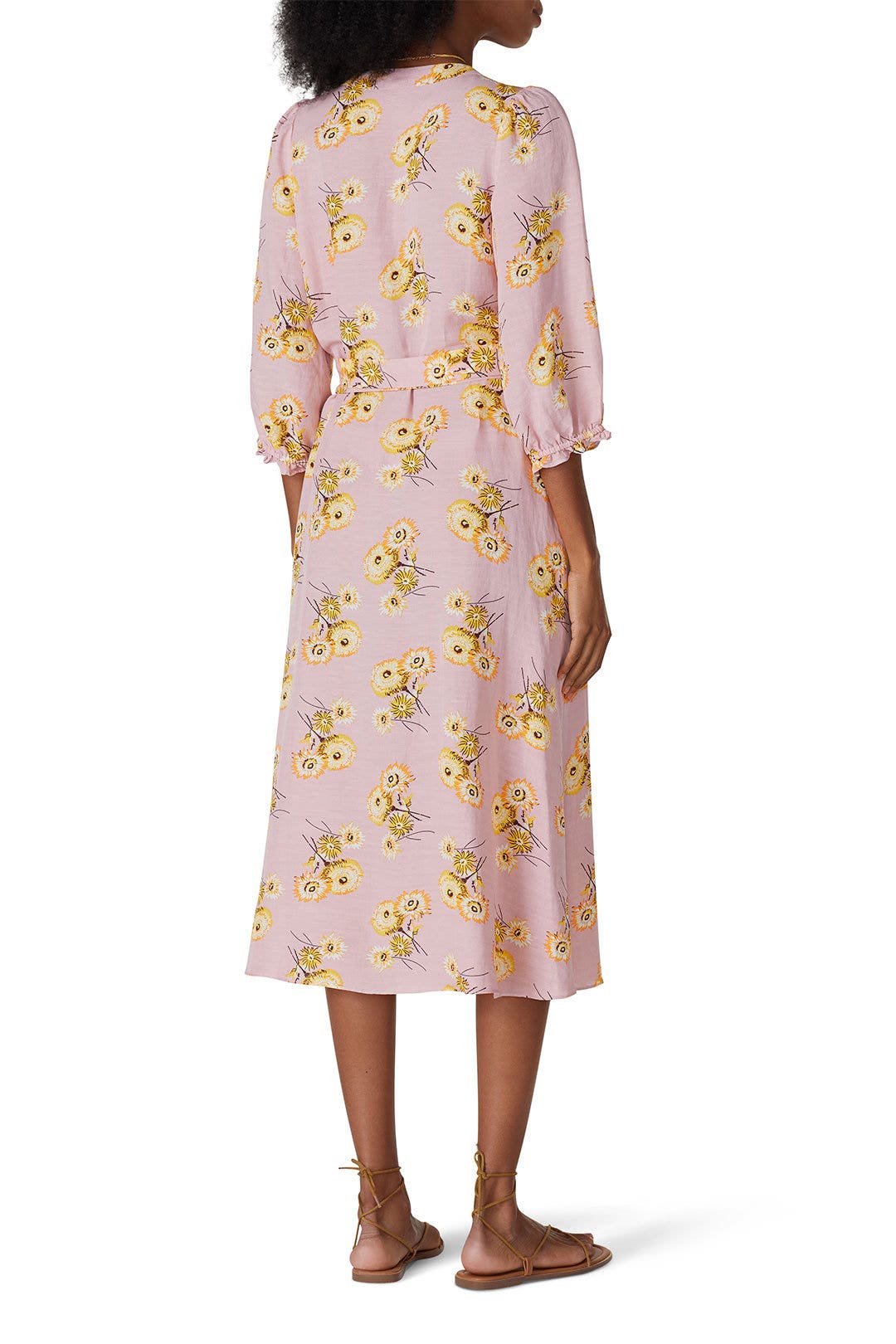 Floral Long Sleeve Wrap Dress by Madewell 2