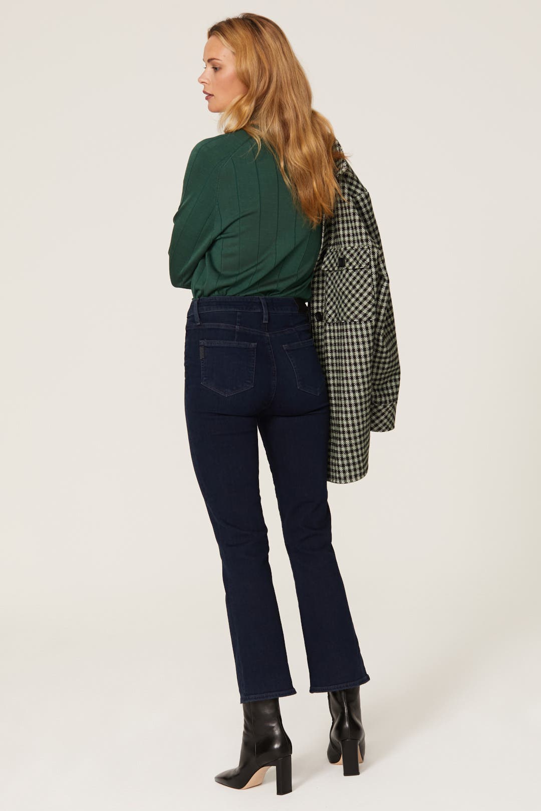 Claudine Cropped Flare Jeans by PAIGE | Rent the Runway