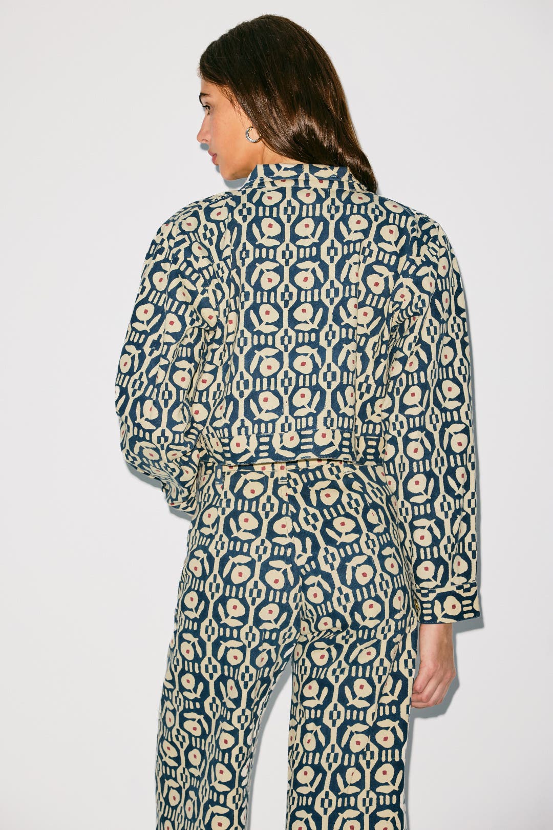 ジャケット・アウター SZ Blockprints QUILTED VEST HEART COOKIE SZ Blockprints Poppy Heart Jacket | Free People