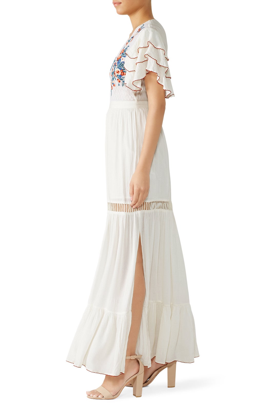 White Daphne Dress by Cleobella 2